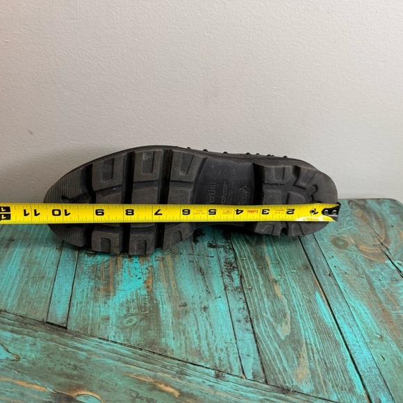 PERTINI Leather Shoes With Black Stones Size 39 Steampunk - Picture 12 of 12